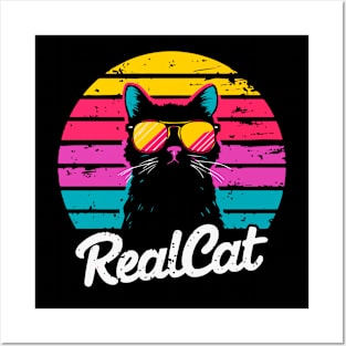 Real Cat Posters and Art